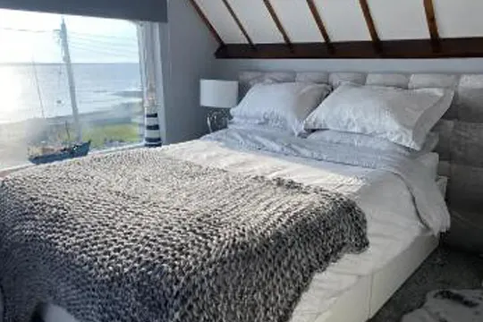 The Skerries Lifeboat House - The Lifeboat and Seaview Terrace - Seaview from bedroom window - 540x360