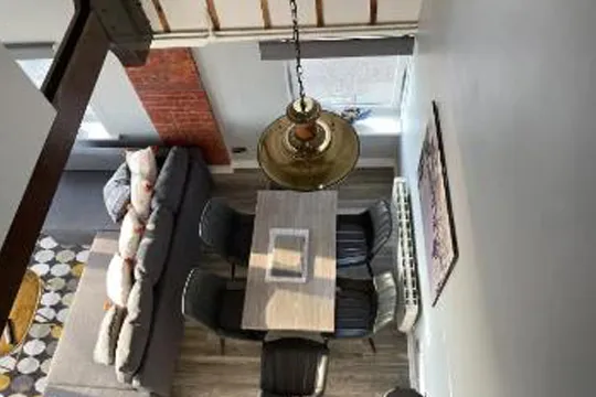 The Skerries Lifeboat House - The Lifeboat and Seaview Terrace - dining table top view - 540x360